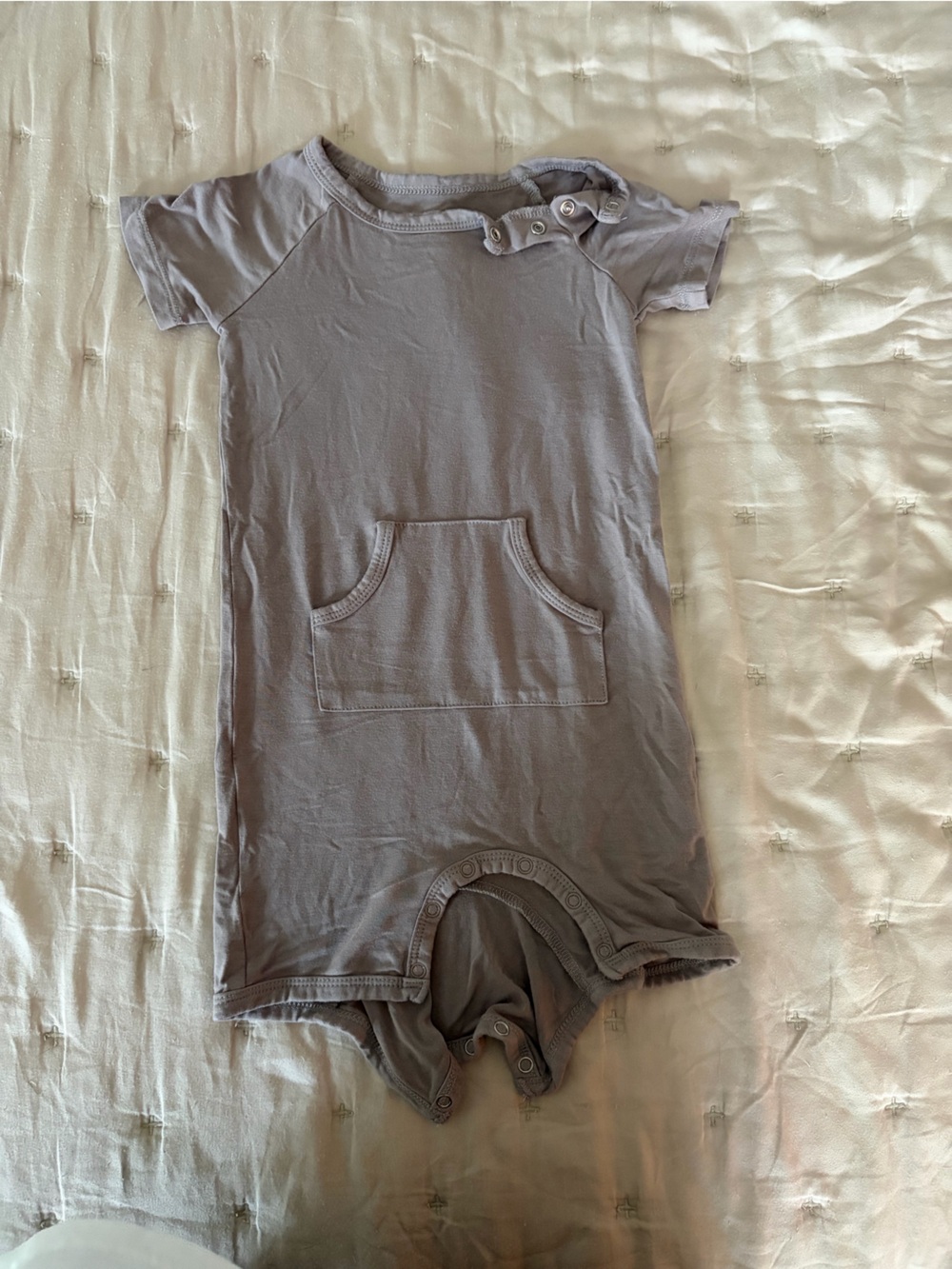 Kyte BABY Mushroom Short Sleeve One-Piece Romper (Retired color!)